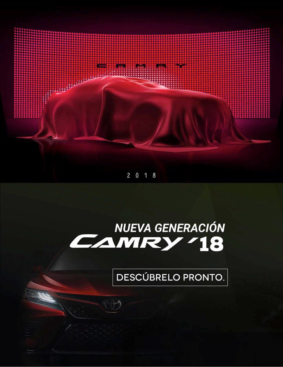 #HoySeMeOcurreQue conozcamos el nuevo #Toyota #CAMRY2018 en tu agencia @Toyota_Cancun https://t.co/tAMIPXaODn