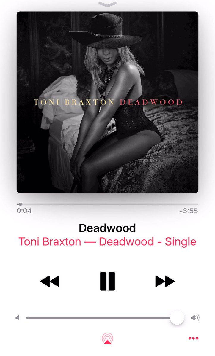 RT @Slim_E: #DeadWood on repeat ???????????? 
I love you @tonibraxton!!!! ???????????? https://t.co/PsJ4GoOFLv