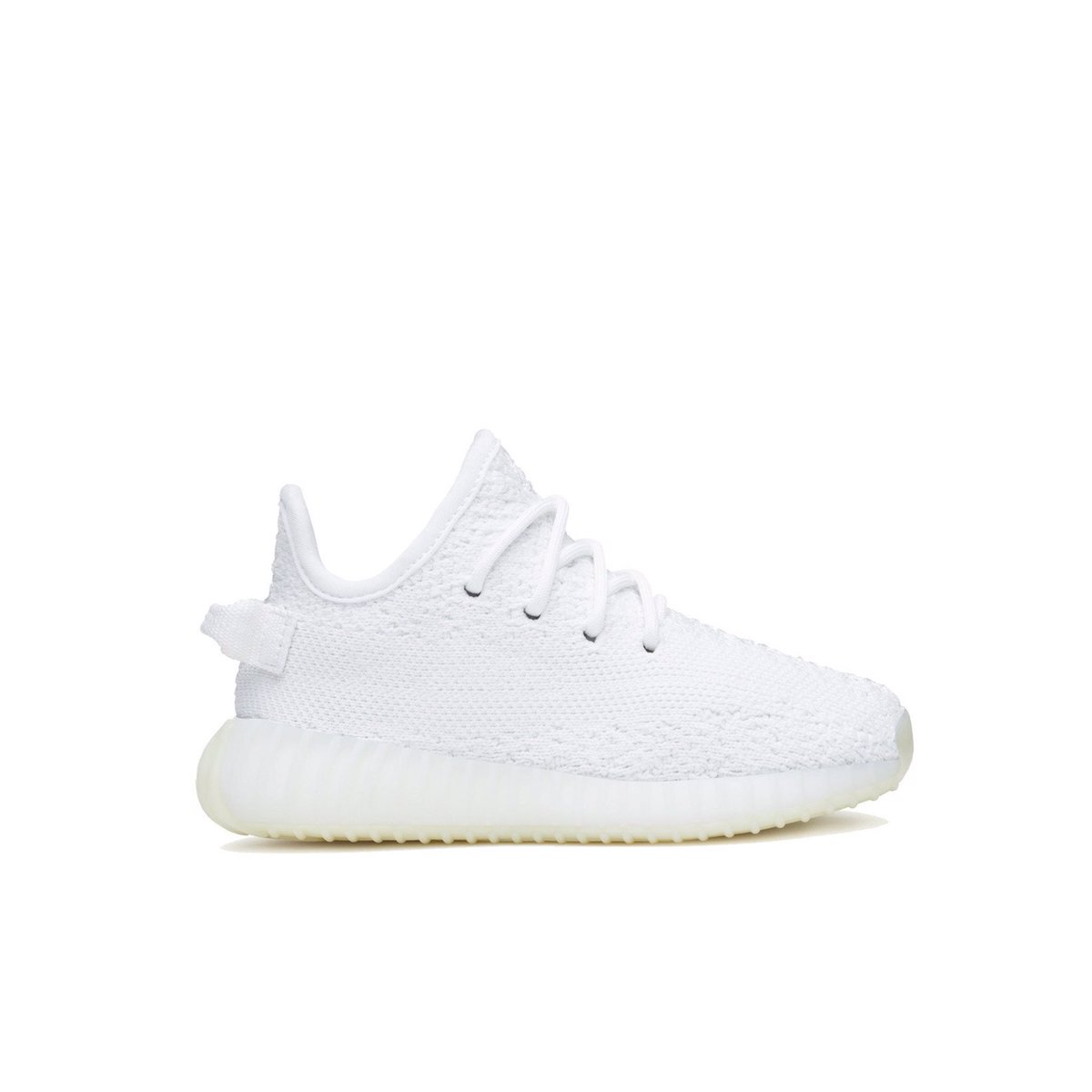 All white Yeezy 350's sizes toddler 5-10 available on https://t.co/BlGB6KQnnV dropping next week https://t.co/sZDQt4Y2DF