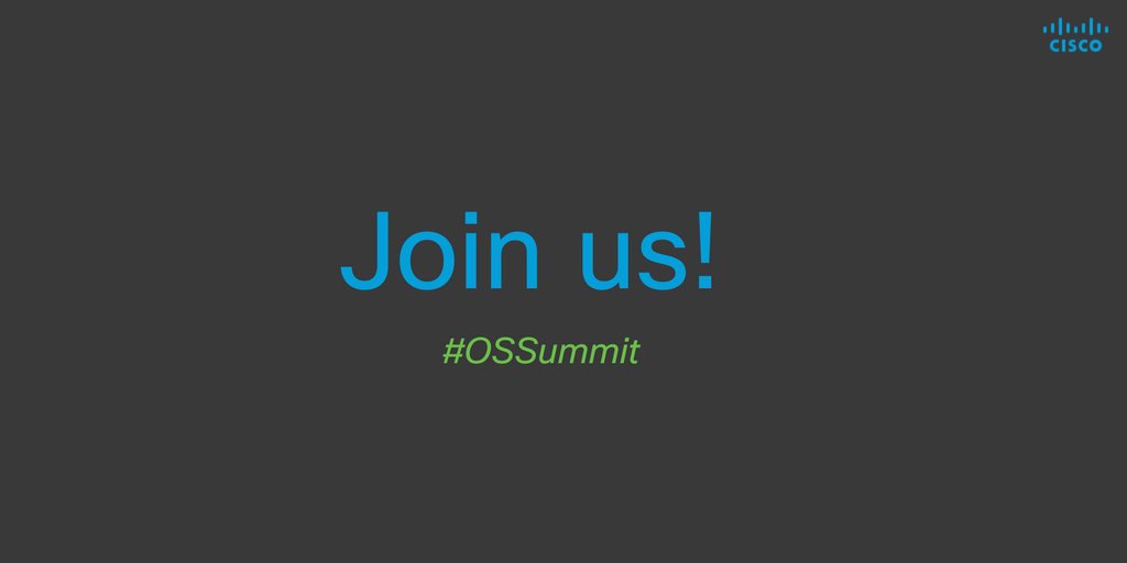 #OSSummit