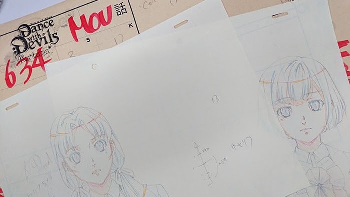 「四皇學園広報部」でもお知らせしていた劇場版「Dance with Devils-Fortuna-」の制作現場からの写真 「四皇學園広報部」でもお知らせしていた劇場版「Dance with Devils-Fortuna-」の制作現場からの写真