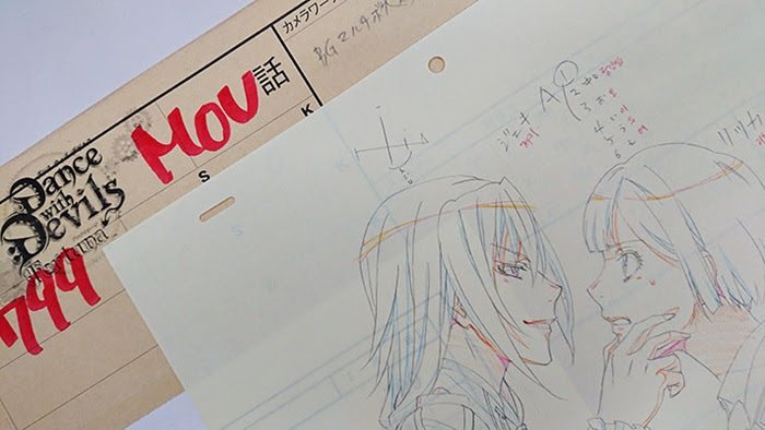 「四皇學園広報部」でもお知らせしていた劇場版「Dance with Devils-Fortuna-」の制作現場からの写真 「四皇學園広報部」でもお知らせしていた劇場版「Dance with Devils-Fortuna-」の制作現場からの写真