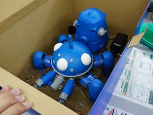 更新:攻殻機動隊の人気キャラを再現、「1/8 タチコマ」の店頭販売がスタート スマホで操作可能、価格は157,400円か 更新:攻殻機動隊の人気キャラを再現、「1/8 タチコマ」の店頭販売がスタート スマホで操作可能、価格は157,400円か