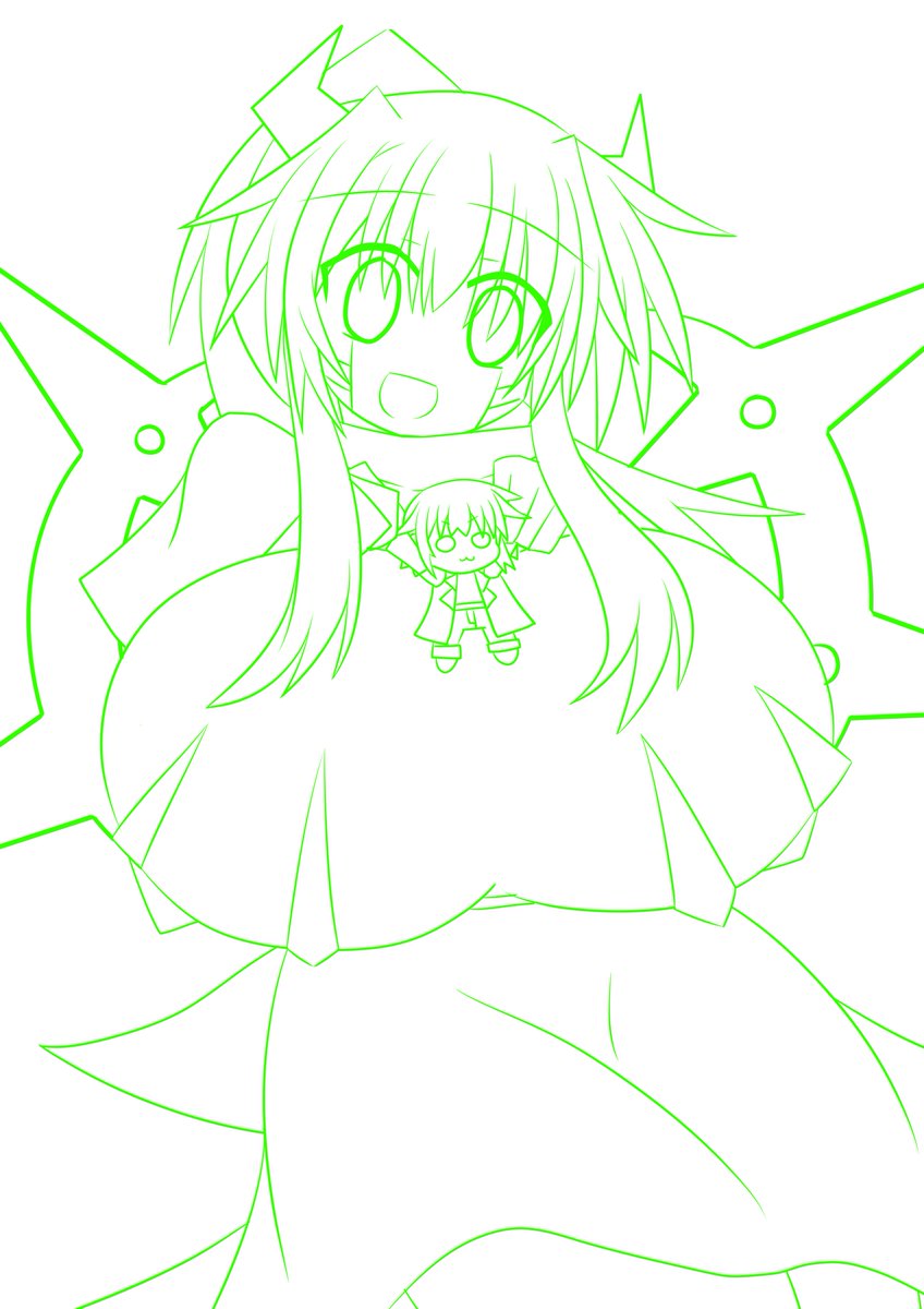 もいっちょ、前描いてたアルさんを線画引いてみた。むふーん。さて、他の絵もあるけど、いろいろとがんばるぞー。あ、ポーズは俺 もいっちょ、前描いてたアルさんを線画引いてみた。むふーん。さて、他の絵もあるけど、いろいろとがんばるぞー。あ、ポーズは俺