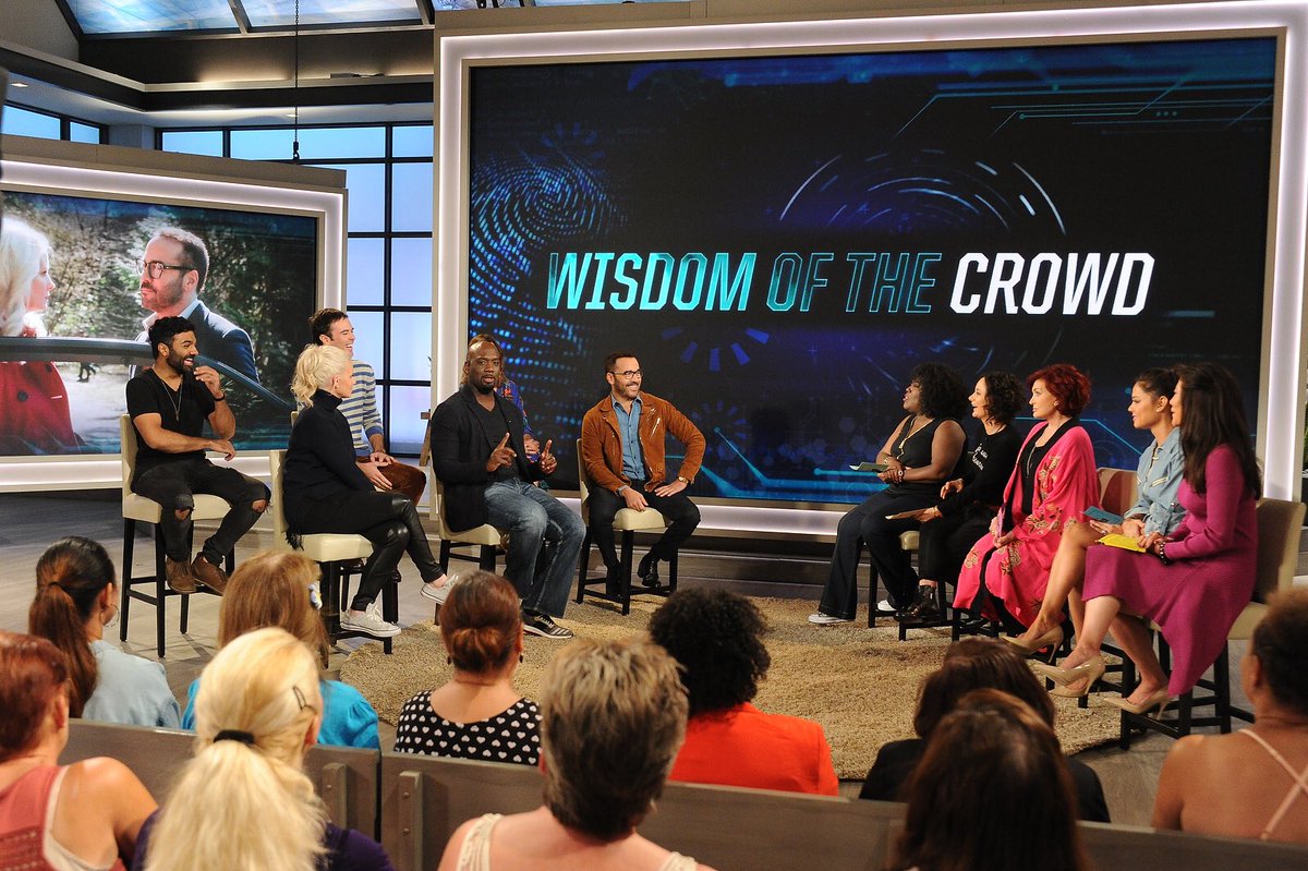 Catch the @wisdomcbs crew on @TheTalkCBS ! 1 pm LA / 2 pm NY ! https://t.co/RbYWyL2xSe