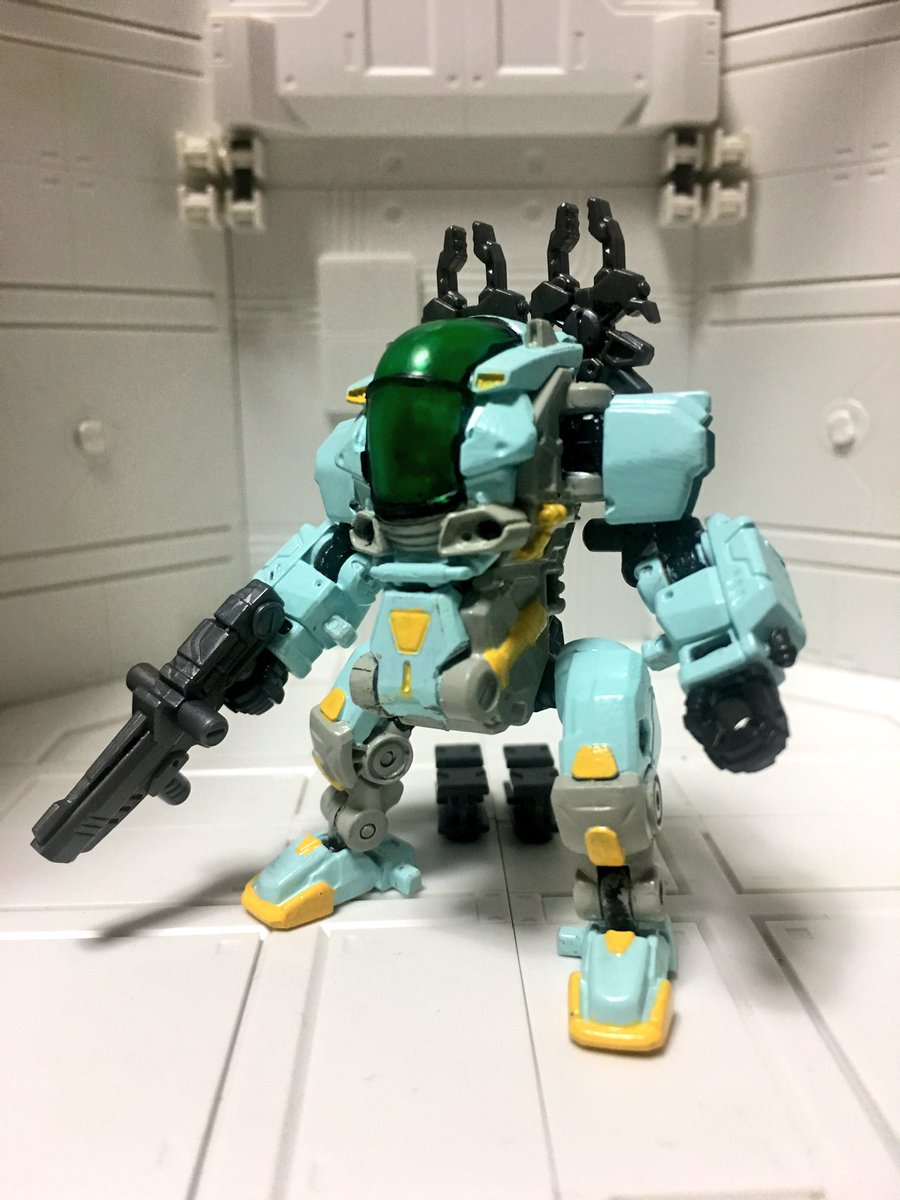 ふぅ、やっとこ終わった。ダイアクロンリブートのパワードシステム(パワードスーツ)Cタイプを、メカトロウィーゴ風カラーにし ふぅ、やっとこ終わった。ダイアクロンリブートのパワードシステム(パワードスーツ)Cタイプを、メカトロウィーゴ風カラーにし