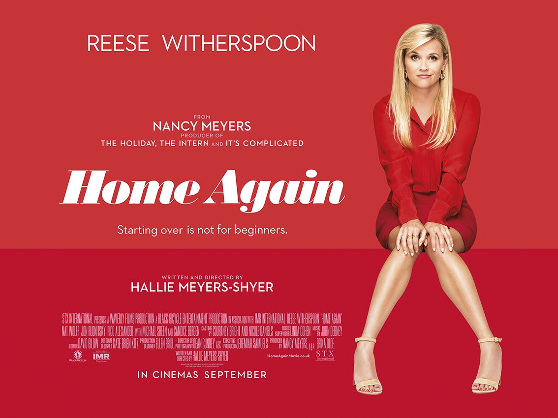 RT @TheGNShow: Rom-com @HomeAgain_Movie is out in cinemas tonight featuring @RWitherspoon. #TheGNSHow https://t.co/KhNXdVDXLj
