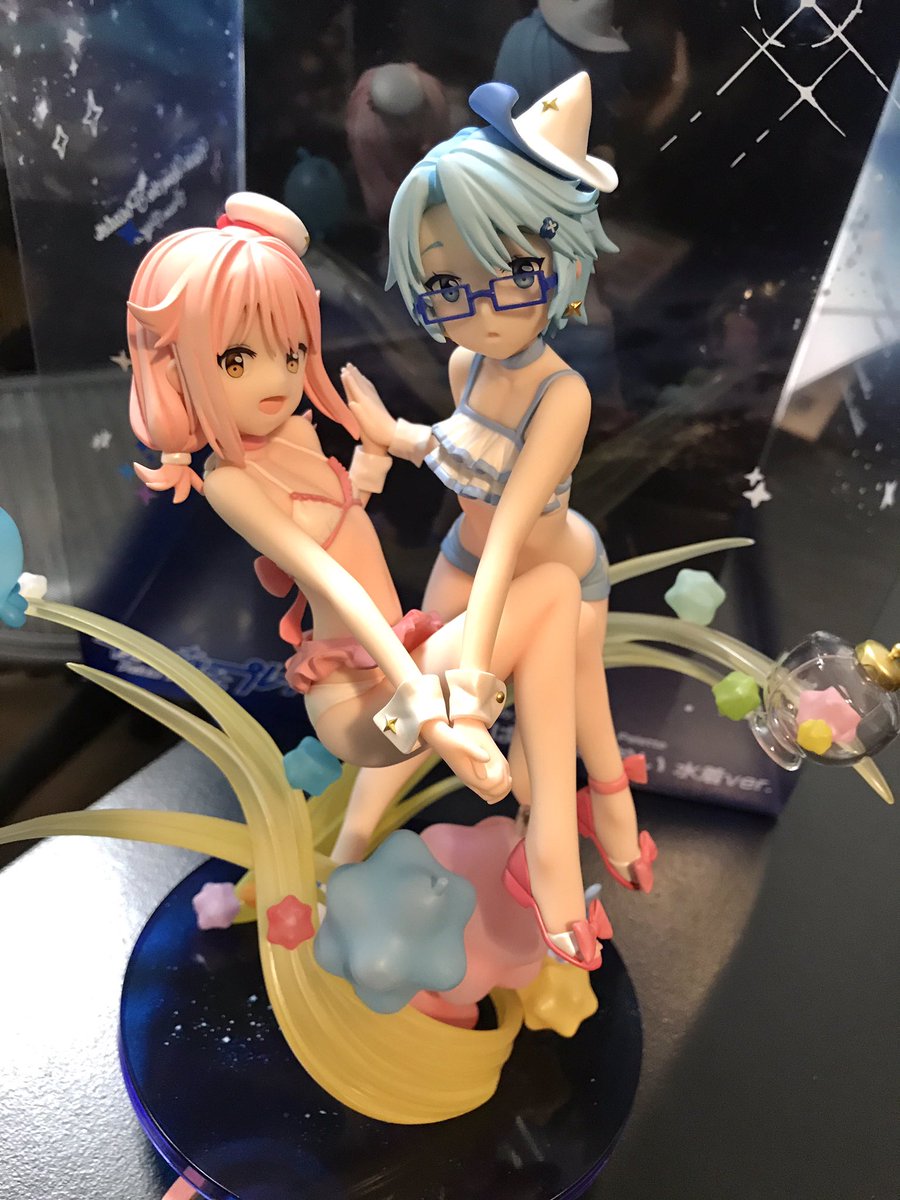やっと箱を開封。放課後のプレアデス すばる&あおいの水着フィギュアです!!めっちゃ可愛いし透明感半端ないです!ロ やっと箱を開封。放課後のプレアデス すばる&あおいの水着フィギュアです!!めっちゃ可愛いし透明感半端ないです!ロ