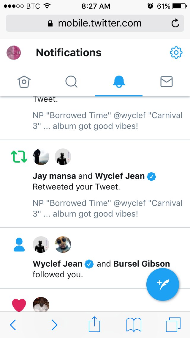 RT @SosaManBahamas: S/O @wyclef ...on that Carnival 3 all day!!! https://t.co/KIt5m2t13E