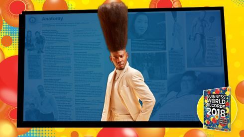 【ゴンさん状態】世界一髪が縦に高い男性がギネス認定米国ロサンゼルスに住むBenny Harlemさんが、世界一縦に高い髪 【ゴンさん状態】世界一髪が縦に高い男性がギネス認定米国ロサンゼルスに住むBenny Harlemさんが、世界一縦に高い髪
