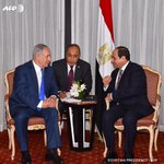 Egypt says Sisi met Israel PM at UN for first public talks