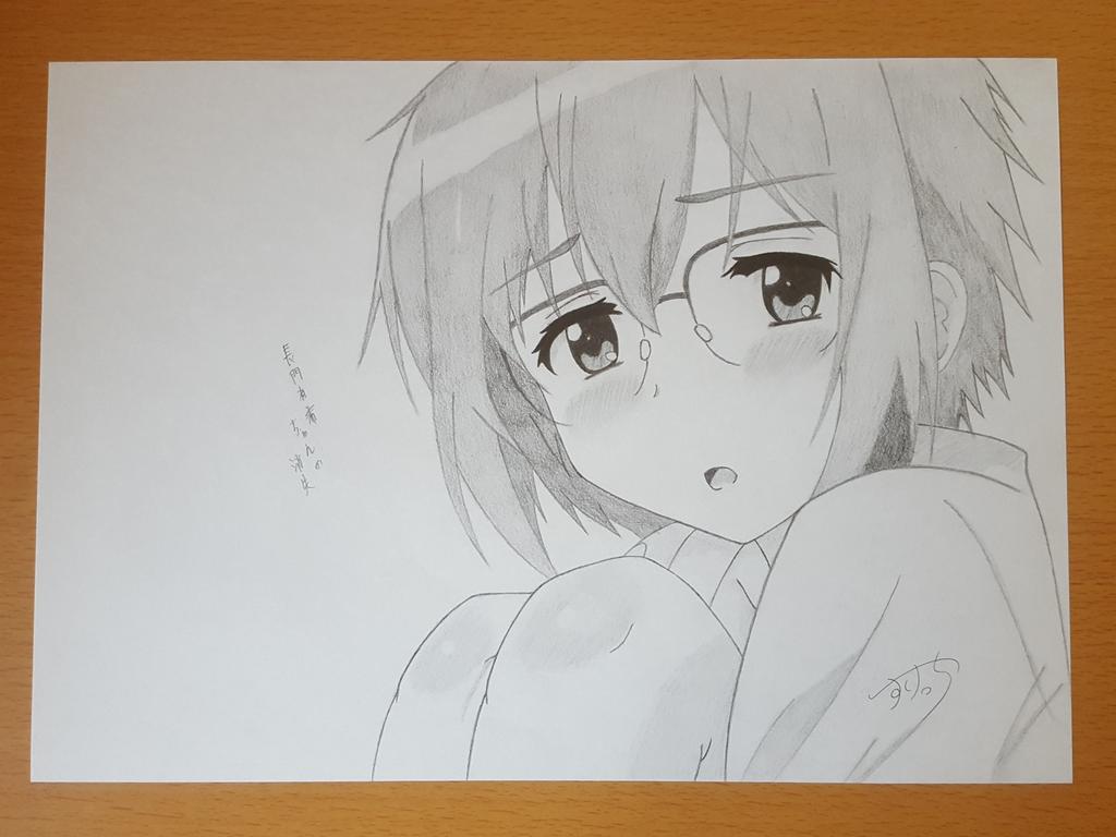 長門有希ちゃんの消失長門有希描きました#絵描きさんと繋がりたい #模写 長門有希ちゃんの消失長門有希描きました#絵描きさんと繋がりたい #模写