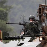 U.S., South Korea troops stage mock battle to retake village near North Korean border