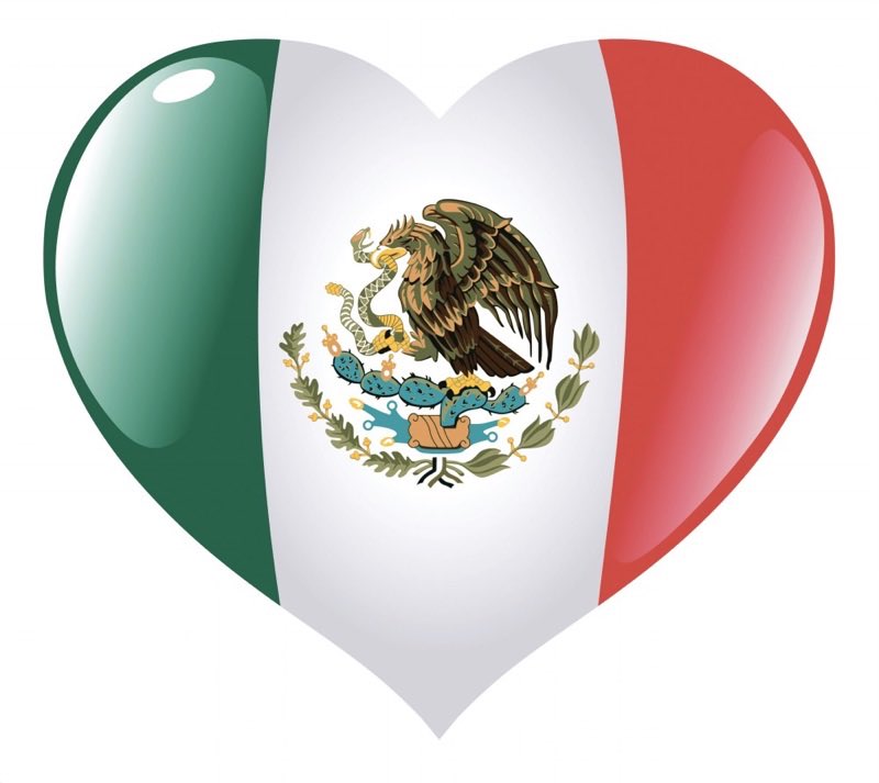 Sending my love to Mexico ❤️???????? #PrayForMexico #FuerzaMexico https://t.co/m0oYhRj4pp