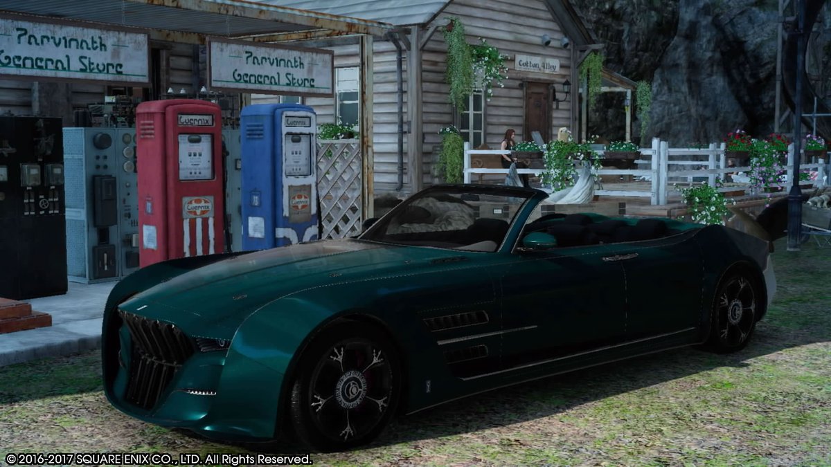 レガリア ロイヤルグリーン #FFXVsnapshot #FFXV #FF15 レガリア ロイヤルグリーン #FFXVsnapshot #FFXV #FF15