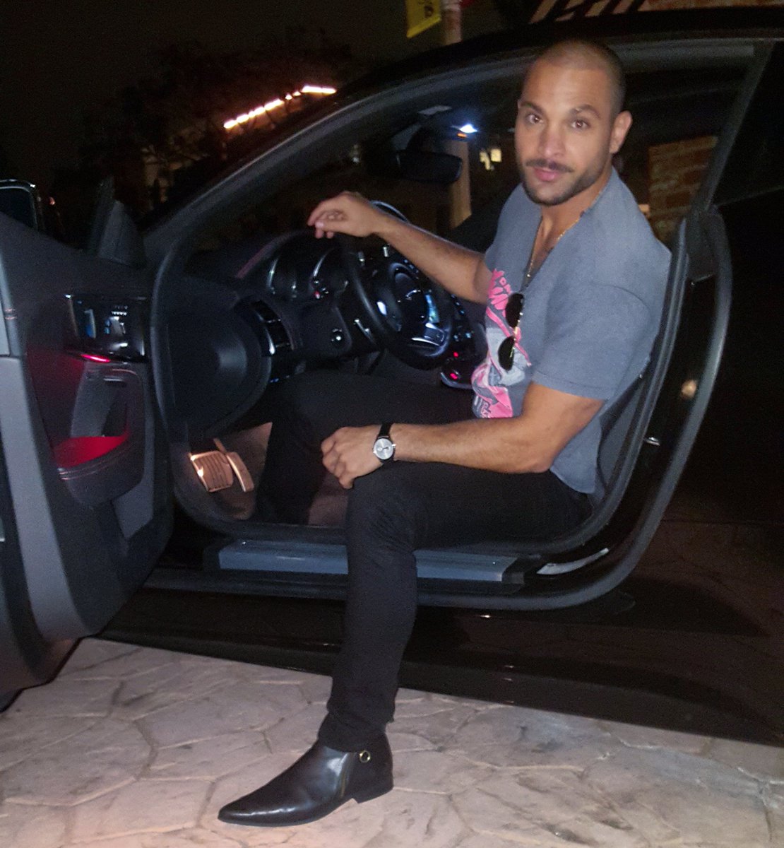 Photo of Michael Mando  - car
