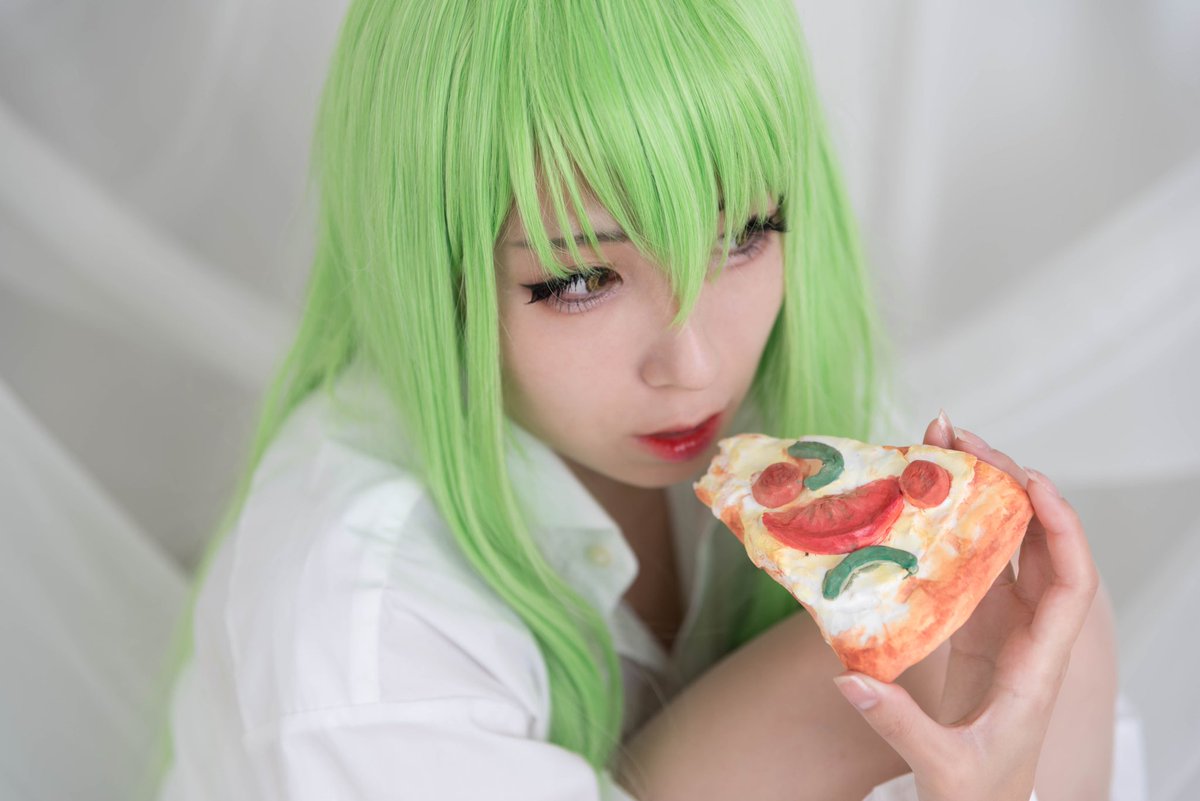 ✟コスプレ✟コードギアス/C.C.ピザ🍕photo by #コードギアス #シーツー #コスプレ ✟コスプレ✟コードギアス/C.C.ピザ🍕photo by #コードギアス #シーツー #コスプレ