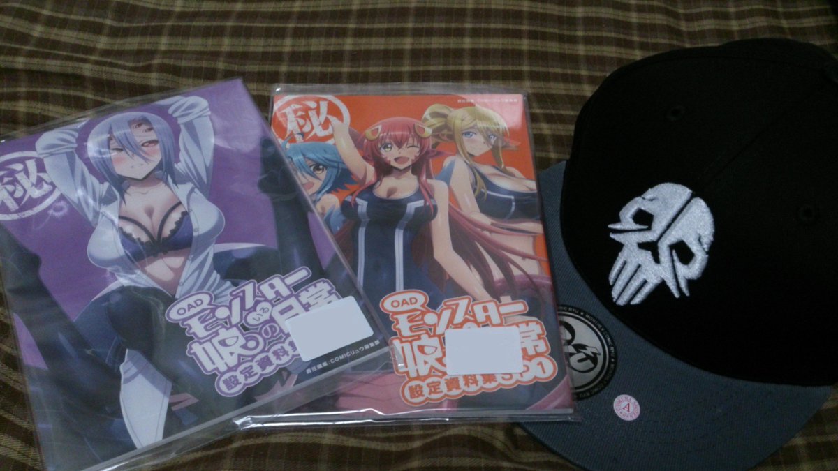 モン娘のOADの設定資料集とラク姉さんの帽子が届いた(´ω`)#モンスター娘のいる日常 モン娘のOADの設定資料集とラク姉さんの帽子が届いた(´ω`)#モンスター娘のいる日常