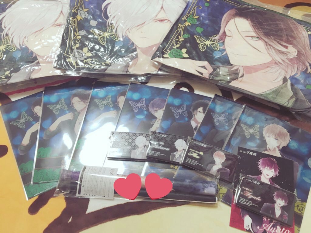 DIABOLIK LOVERS club万魔殿 くじ(譲)A賞 スバル2、ライト(求)A賞 アヤト1、ルキ1>>5周年幼 DIABOLIK LOVERS club万魔殿 くじ(譲)A賞 スバル2、ライト(求)A賞 アヤト1、ルキ1>>5周年幼