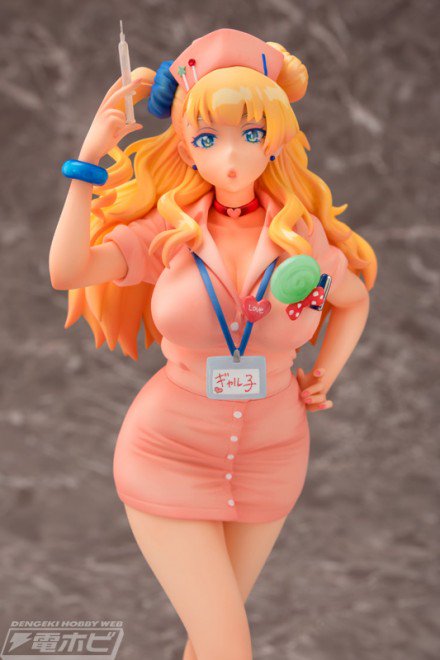 『おしえて!#ギャル子ちゃん』#ギャル子 がはちきれんばかりの大胆ナース衣装で #アクアマリン からフィギュア化! 『おしえて!#ギャル子ちゃん』#ギャル子 がはちきれんばかりの大胆ナース衣装で #アクアマリン からフィギュア化!
