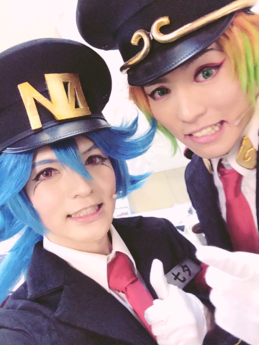 ナンゲキ7日目!本日もご来場ありがとうございました!今日はアニメ「ナンバカ」のジューゴ役上村祐翔君とニコ役小林大紀君のア ナンゲキ7日目!本日もご来場ありがとうございました!今日はアニメ「ナンバカ」のジューゴ役上村祐翔君とニコ役小林大紀君のア