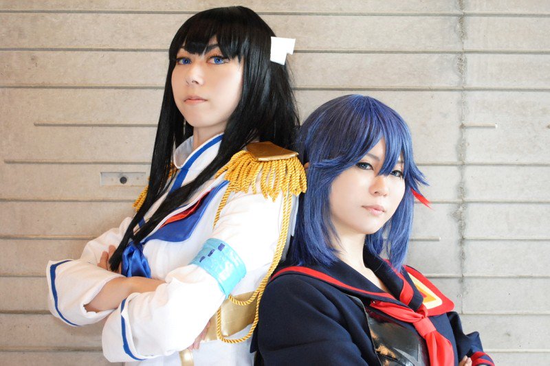 【コスプレ/キルラキル】続き!姉妹!かっこいいの撮りたかったけど難しかった…(´・ω・`) 【コスプレ/キルラキル】続き!姉妹!かっこいいの撮りたかったけど難しかった…(´・ω・`)