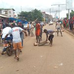 Un accident de la circulation suscite la colère chez les jeunes à Matoto (Conakry)