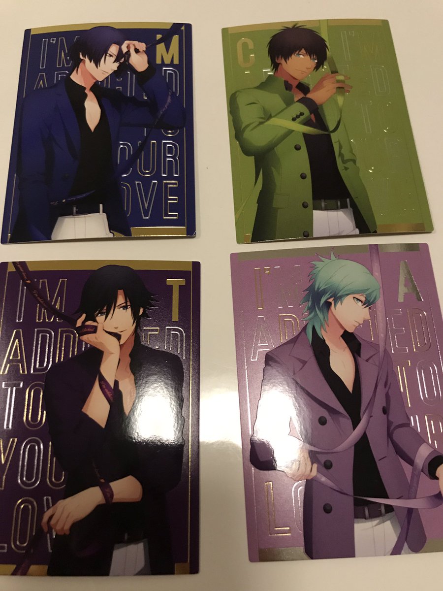 うたプリ トレーディングカード トレカ【譲】トキヤ、藍、真斗、セシル【求】同種嶺二コンプのため探しております。平日川崎~ うたプリ トレーディングカード トレカ【譲】トキヤ、藍、真斗、セシル【求】同種嶺二コンプのため探しております。平日川崎~