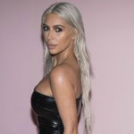 Kim Kardashian Flaunts Hourglass Figure In Skintight Pink Latex Dress, Says She’s In Best Shape Of Her Life