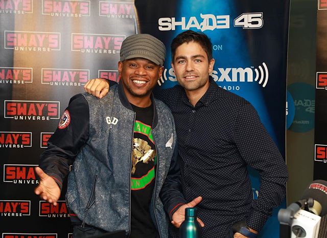 Great time with @RealSway talking about #StopSucking for #CleanSeas. Thanks for your passion! Love your crew. 