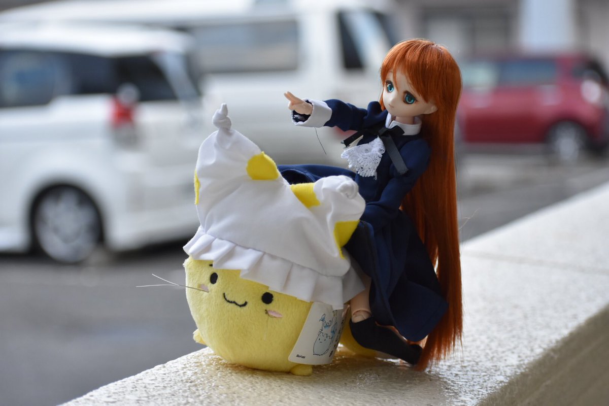 charlotte「きょうは、シャルがぱぱのしごとについてくぞ♪」そ、それに乗ってついてくるの?でもかわいい!#シャルと charlotte「きょうは、シャルがぱぱのしごとについてくぞ♪」そ、それに乗ってついてくるの?でもかわいい!#シャルと