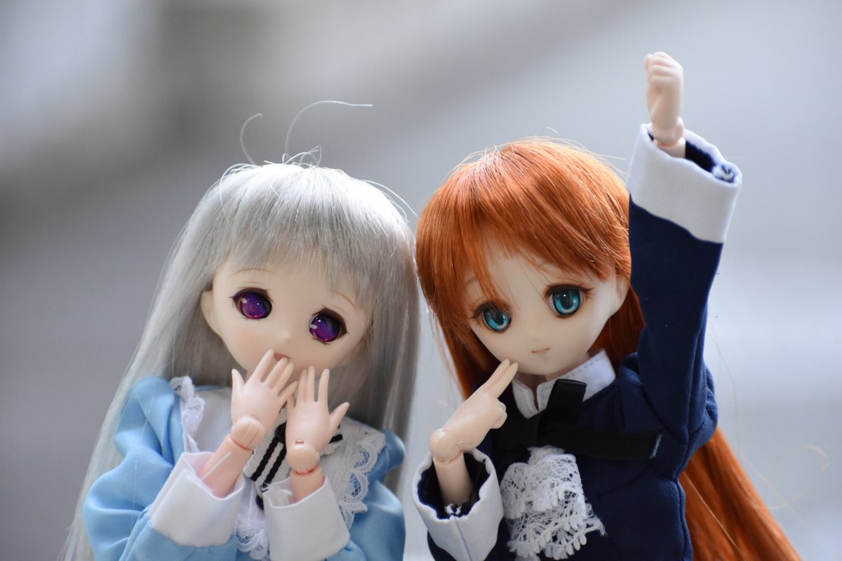 charlotte「きょうもげんきに!」Rafale「がんばろぉ!」はい、がんばります!そしてかわいい#シャルとファーと charlotte「きょうもげんきに!」Rafale「がんばろぉ!」はい、がんばります!そしてかわいい#シャルとファーと
