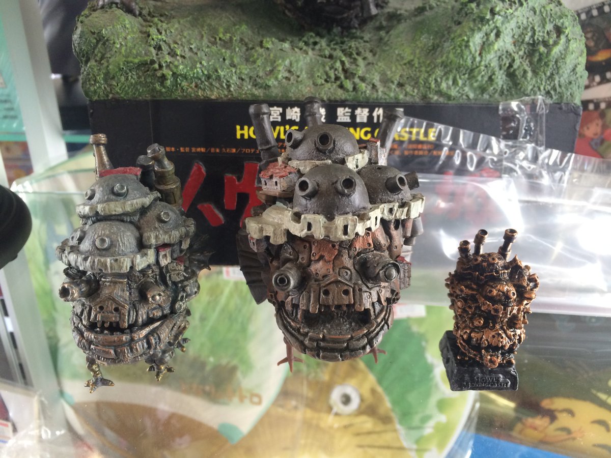 特典 ハウルの動く城とゼンマイ版と比較チャンス〜★どれもハウル感いっぱいだねぇ。。。☆★ 特典 ハウルの動く城とゼンマイ版と比較チャンス〜★どれもハウル感いっぱいだねぇ。。。☆★