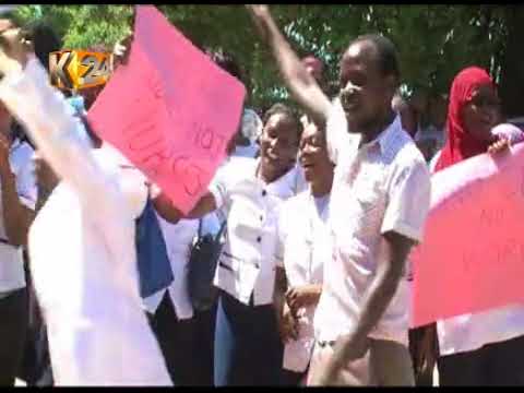 Governor Ann Waiguru directs striking nurses to re-apply for their jobs
