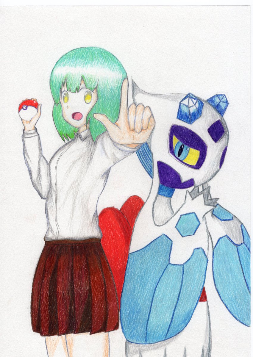 雪女繋がりで #ポケモン #亜人ちゃんは語りたい #鉛筆画 雪女繋がりで #ポケモン #亜人ちゃんは語りたい #鉛筆画