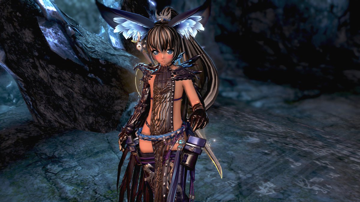 ポニテーー(≧∇≦)/#リン族SS部 #ブレイドアンドソウル ポニテーー(≧∇≦)/#リン族SS部 #ブレイドアンドソウル
