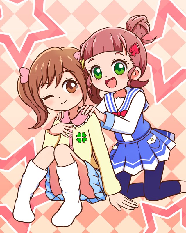 深夜の投稿。「ヒミツのここたま」よりこころちゃんとひかりちゃん。秋の深みと共に2人の仲は進展していくと思うのです。#co 深夜の投稿。「ヒミツのここたま」よりこころちゃんとひかりちゃん。秋の深みと共に2人の仲は進展していくと思うのです。#co