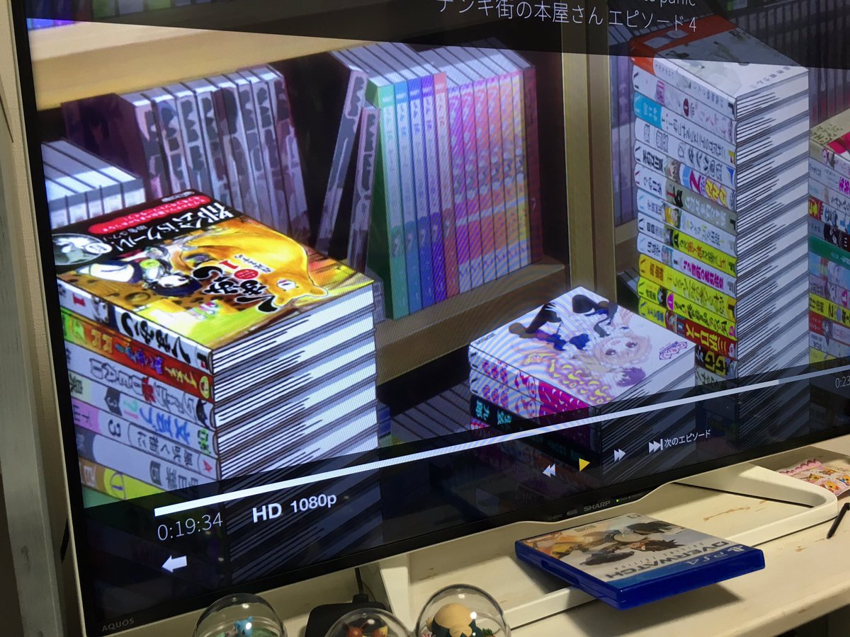 デンキ街みてたら不意にくまみこ写り込んで変な声出た デンキ街みてたら不意にくまみこ写り込んで変な声出た