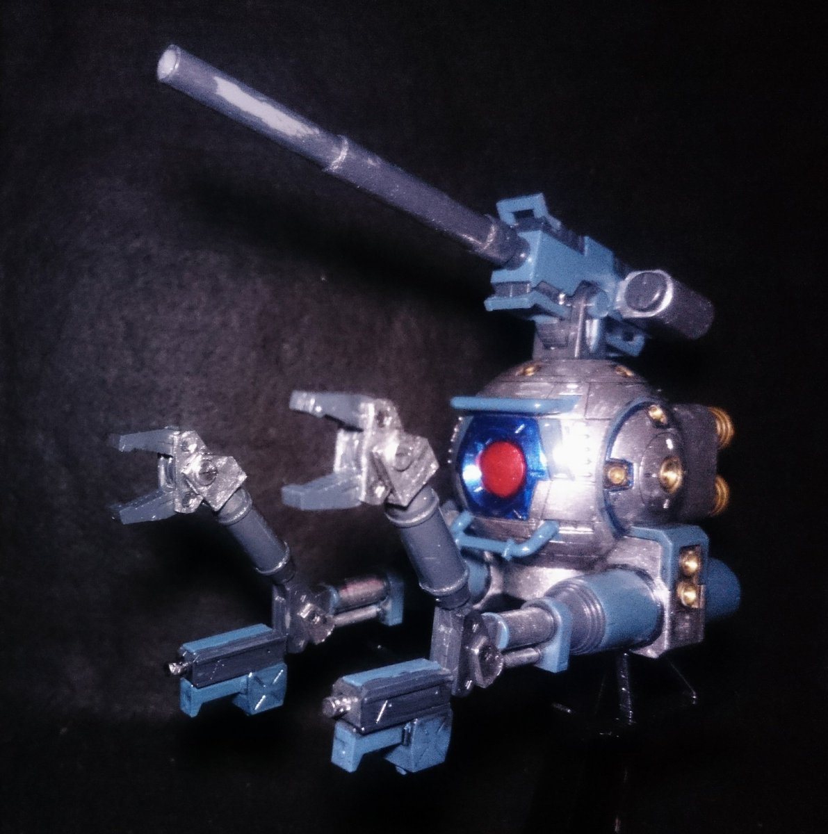RB-79 ボール サンダーボルトver.作りました!運良く出逢えた彼ですが、とても簡単な作りだったのですぐに出来ました RB-79 ボール サンダーボルトver.作りました!運良く出逢えた彼ですが、とても簡単な作りだったのですぐに出来ました