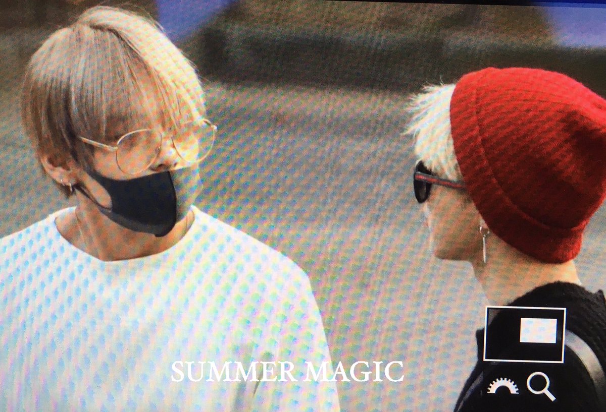 방탄소년단 BTS 출근 뮤직뱅크 정국 태형 태태 summer_magicV