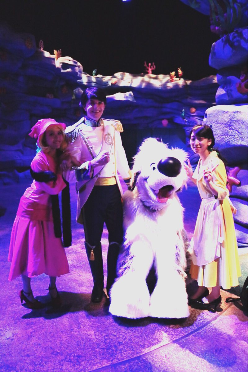 20日は木暮と #プリンセスと魔法のキス #シャーロット やってきた😘💖 エリックよりもマックスの方が照明当たってる。 20日は木暮と #プリンセスと魔法のキス #シャーロット やってきた😘💖 エリックよりもマックスの方が照明当たってる。