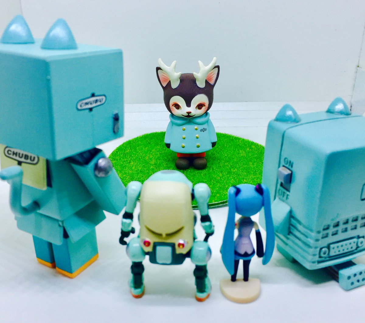 鹿ちゃんさっそくCHUBU化! かわいすぎwwwCHUBUに仲間が増えました!ロゴはちょっと無理矢理感が・・・ #メカト 鹿ちゃんさっそくCHUBU化! かわいすぎwwwCHUBUに仲間が増えました!ロゴはちょっと無理矢理感が・・・ #メカト