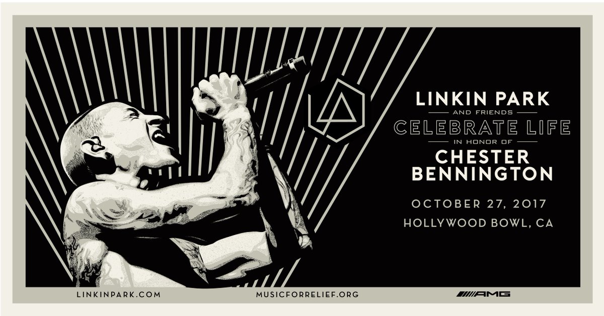 Tickets on sale now for our 10/27 special event honoring @ChesterBe at the Hollywood Bowl: https://t.co/FybkqUBHV4 https://t.co/fhmnAW89uL
