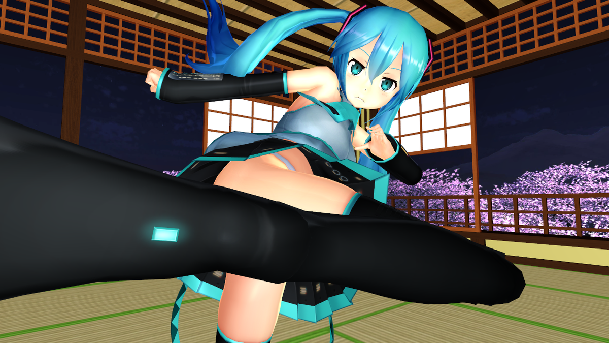 #第一回トレースMMD静画じつはこれニンジャスレイヤーの表紙からです #第一回トレースMMD静画じつはこれニンジャスレイヤーの表紙からです