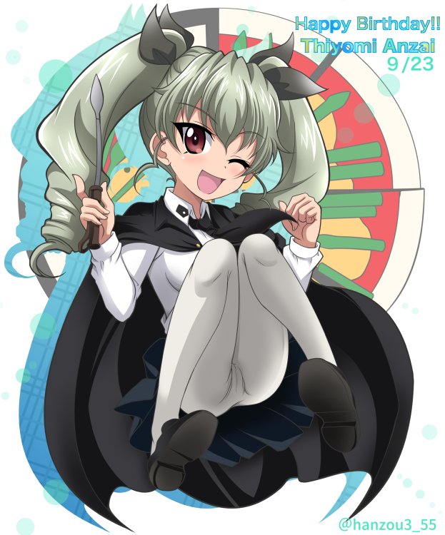 ドゥーチェ、誕生日おめでとう!#アンチョビ生誕祭#アンチョビ生誕祭2017#garupan ドゥーチェ、誕生日おめでとう!#アンチョビ生誕祭#アンチョビ生誕祭2017#garupan