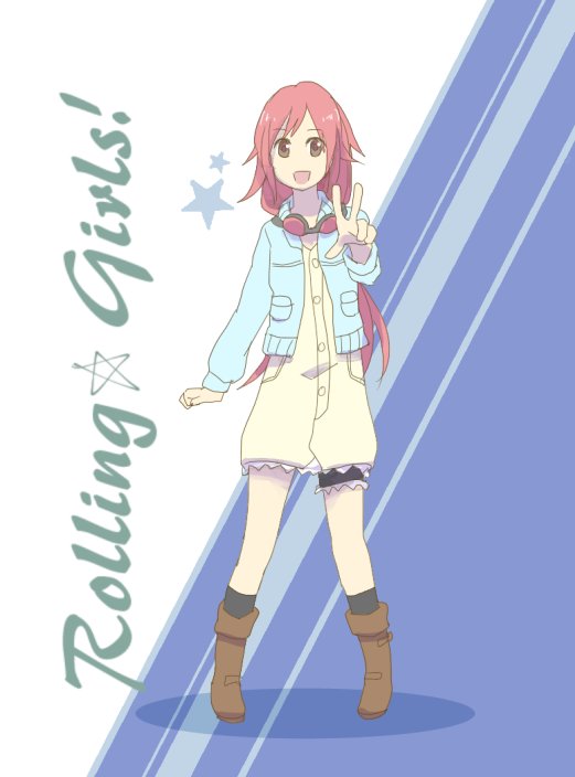 なんの気なしに観たローリング☆ガールズがよく動くし配色綺麗でかわいかった なんの気なしに観たローリング☆ガールズがよく動くし配色綺麗でかわいかった
