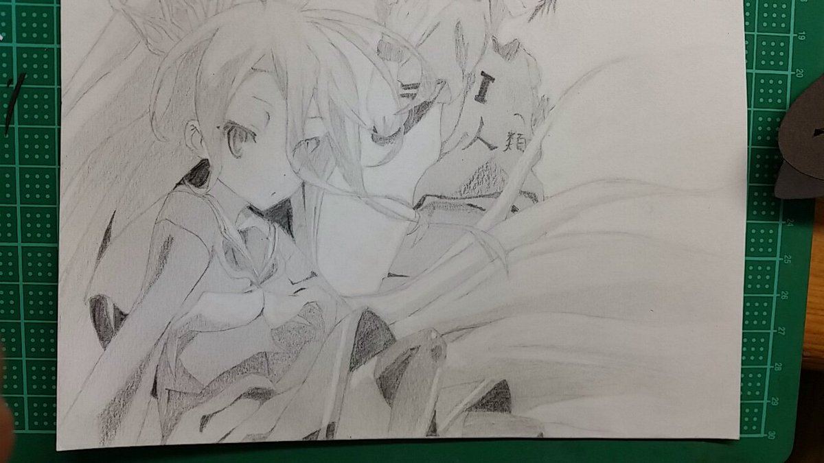 ちょっと雑だけど模写ってみた#ノゲノラ#模写#初投稿(修正版) ちょっと雑だけど模写ってみた#ノゲノラ#模写#初投稿(修正版)
