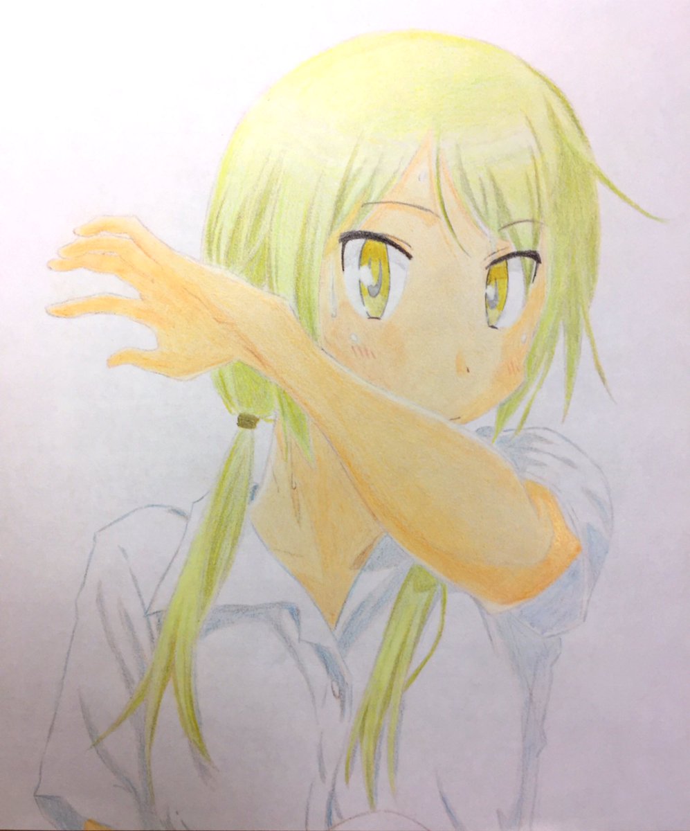 模写 ゆゆ式 櫟井唯ちゃん 模写 ゆゆ式 櫟井唯ちゃん