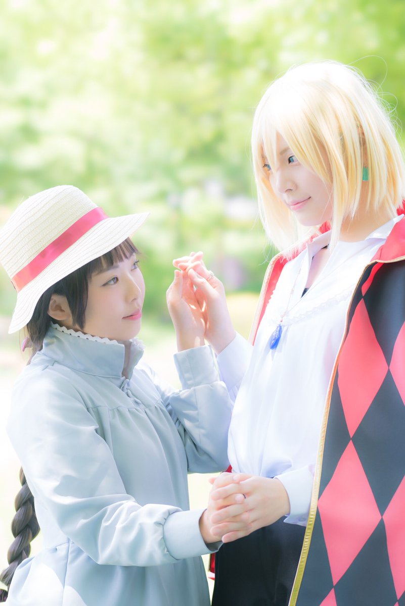 【cosplay】ハウルの動く城「ようやく守らなければならないものができたんだ。君だ」***ソフィー:はるかさんハウル: 【cosplay】ハウルの動く城「ようやく守らなければならないものができたんだ。君だ」***ソフィー:はるかさんハウル: