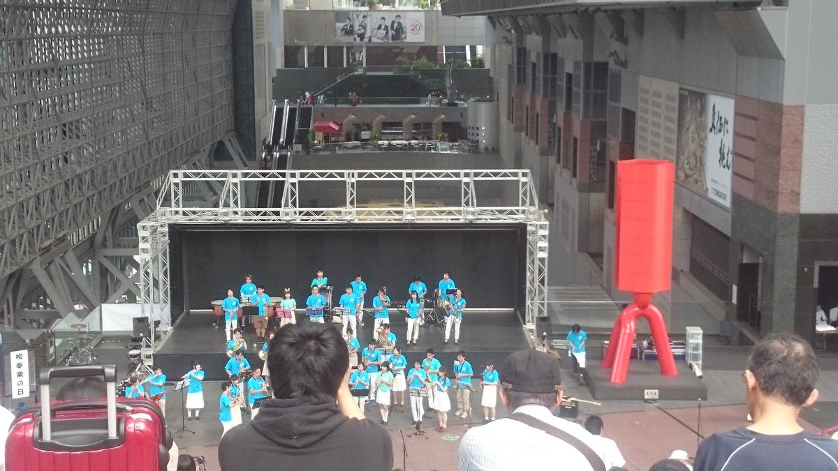 #響けユーフォニアム リアル駅ビルコンサート!! #響けユーフォニアム リアル駅ビルコンサート!!